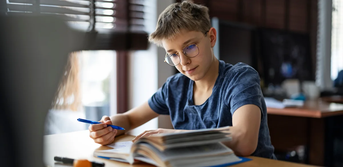 boy reading
