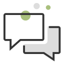 Bubble chat icon