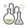 Test tubes icon